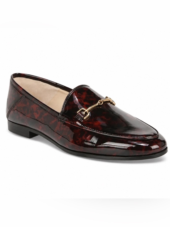 Sam Edelman Shoes - Sam Edelman Loraine Oxblood Tortoiseshell Horsebit Loafers Size 6.5 Old Money
